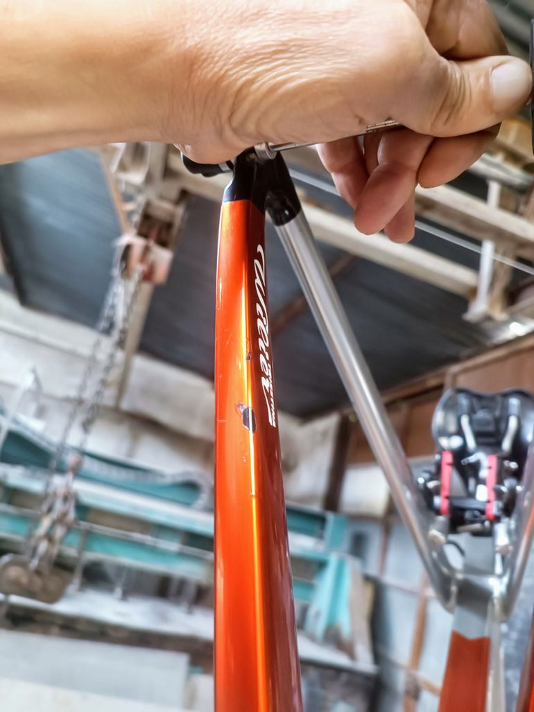 Used Wilier Cento10pro Shimano Ultegra Di2 (12 Speed) 2023 Road & Gravel, Orange — image 7 of 19