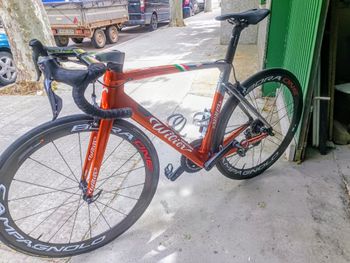 Used Wilier Cento10pro Shimano Ultegra Di2 (12 Speed) 2023 Road & Gravel, Orange — image 13 of 19