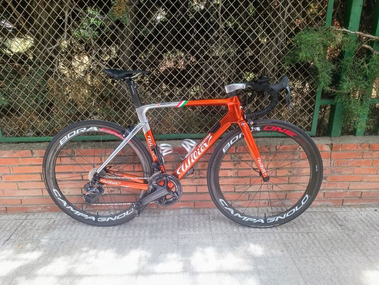 Used Wilier Cento10pro Shimano Ultegra Di2 (12 Speed) 2023 Road & Gravel, Orange — image 18 of 19