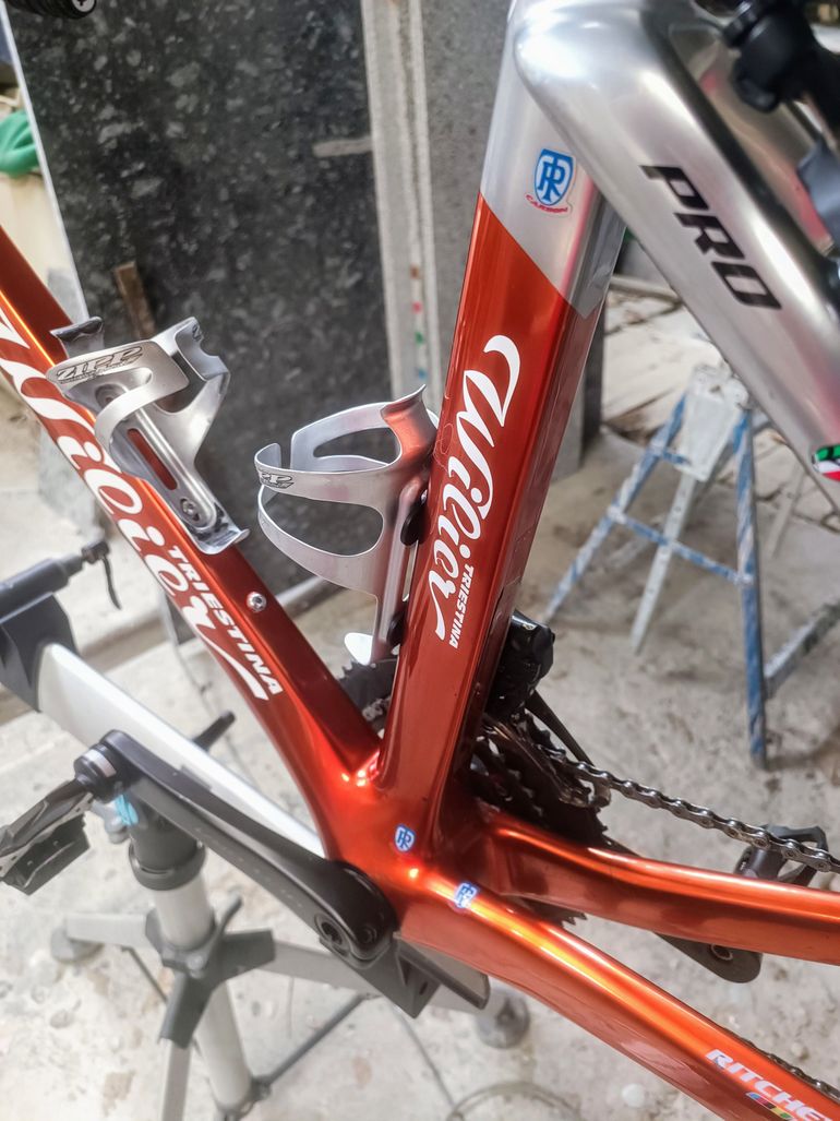 Used Wilier Cento10pro Shimano Ultegra Di2 (12 Speed) 2023 Road & Gravel, Orange — image 4 of 19