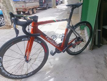 Used Wilier Cento10pro Shimano Ultegra Di2 (12 Speed) 2023 Road & Gravel, Orange — image 14 of 19