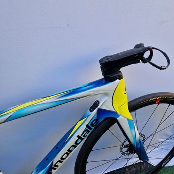 Used Cannondale SystemSix Hi-MOD Ultegra Di2 2023 Frameset 2023 Road & Gravel, Blue — image 4 of 5
