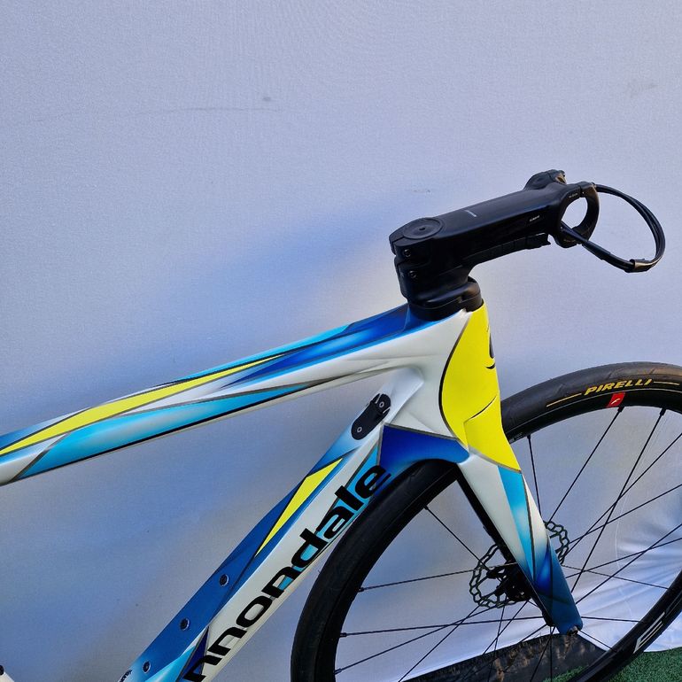 Used Cannondale SystemSix Hi-MOD Ultegra Di2 2023 Frameset 2023 Road & Gravel, Blue — image 4 of 5