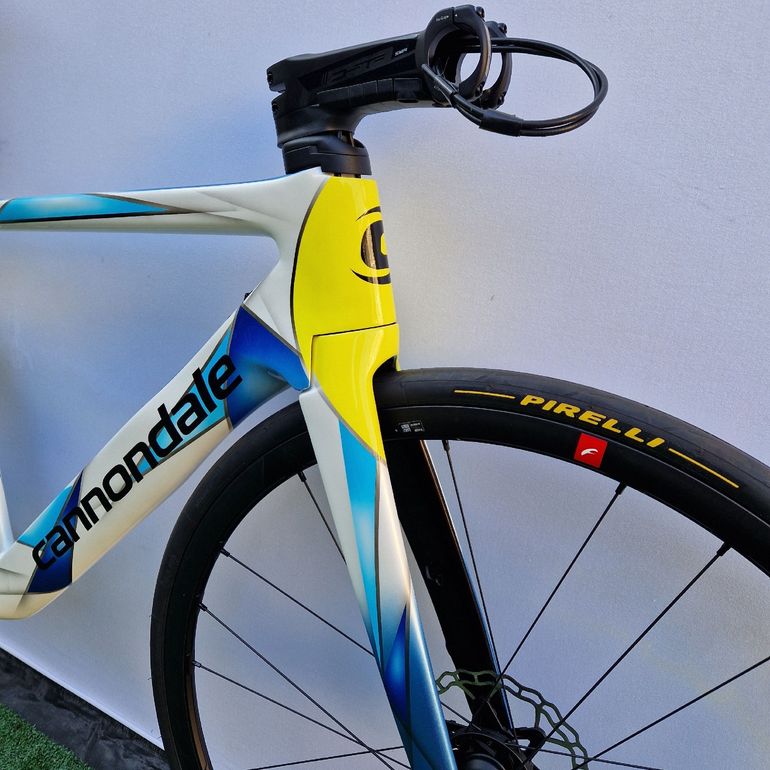 Used Cannondale SystemSix Hi-MOD Ultegra Di2 2023 Frameset 2023 Road & Gravel, Blue — image 5 of 5