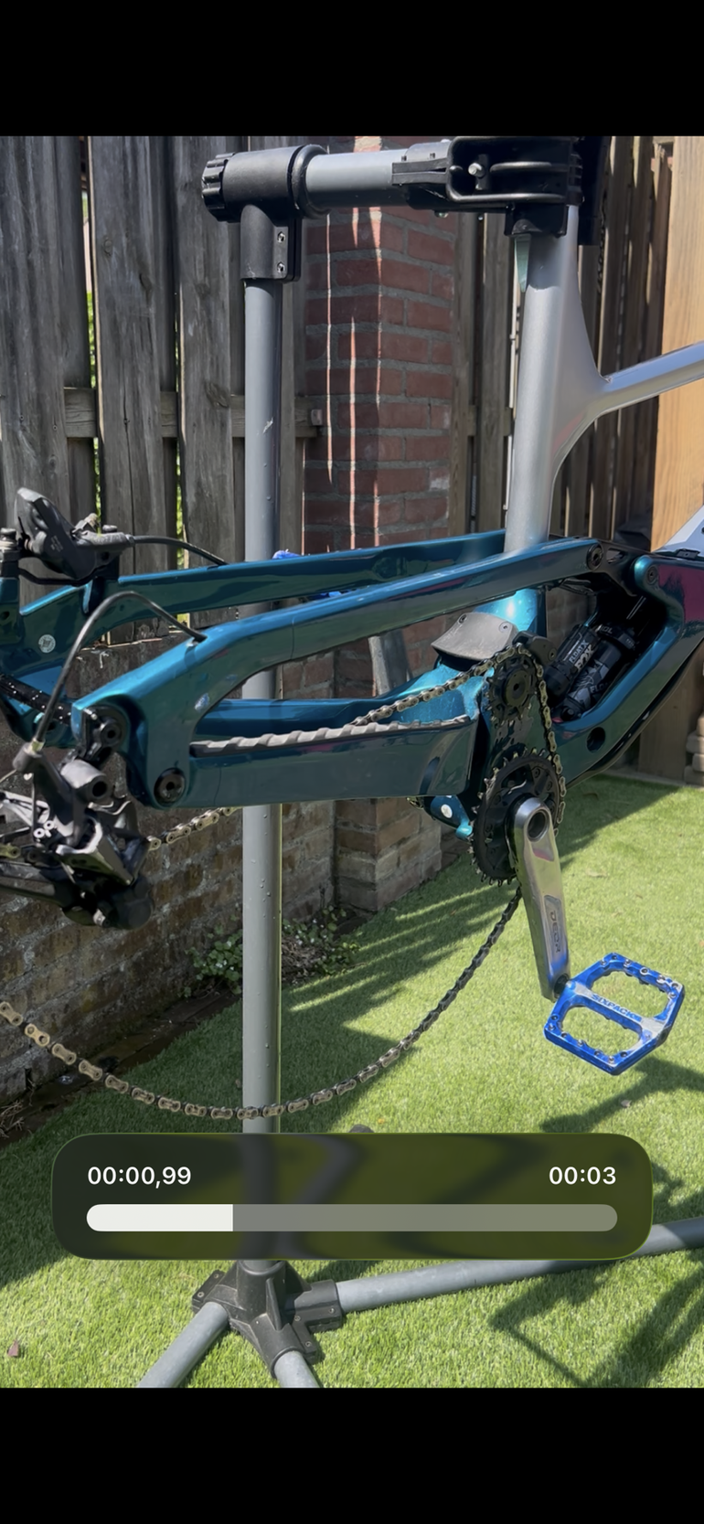 Used Cannondale Jekyll 2 2024 Frameset 2024 Mountainbike, Blau, 29 — image 4 of 6