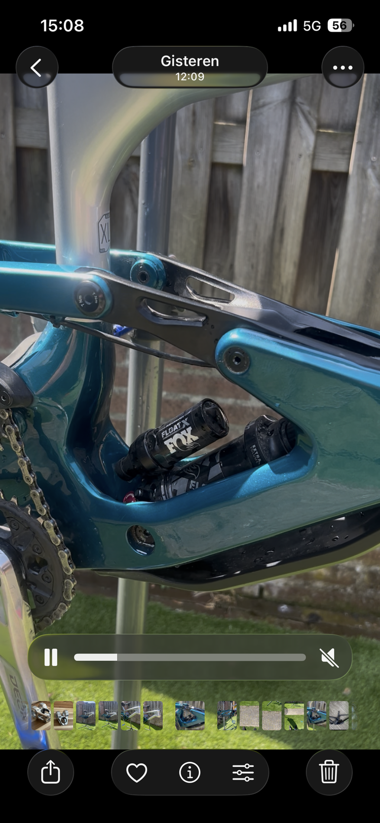 Used Cannondale Jekyll 2 2024 Frameset 2024 Mountainbike, Blau, 29 — image 6 of 6