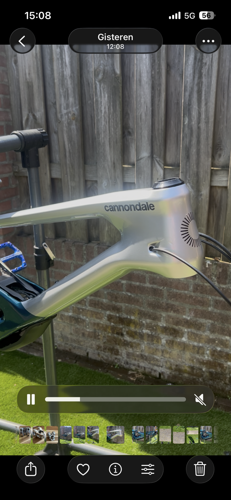 Used Cannondale Jekyll 2 2024 Frameset 2024 Mountainbike, Blau, 29 — image 3 of 6
