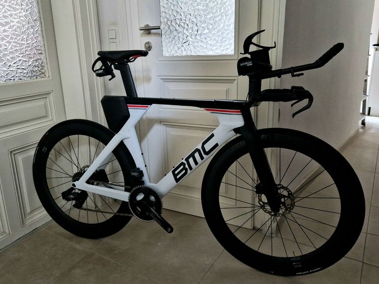 Used BMC Timemachine SRAM Force eTap AXS 2025 Road & Gravel, Weiß — image 1 of 3