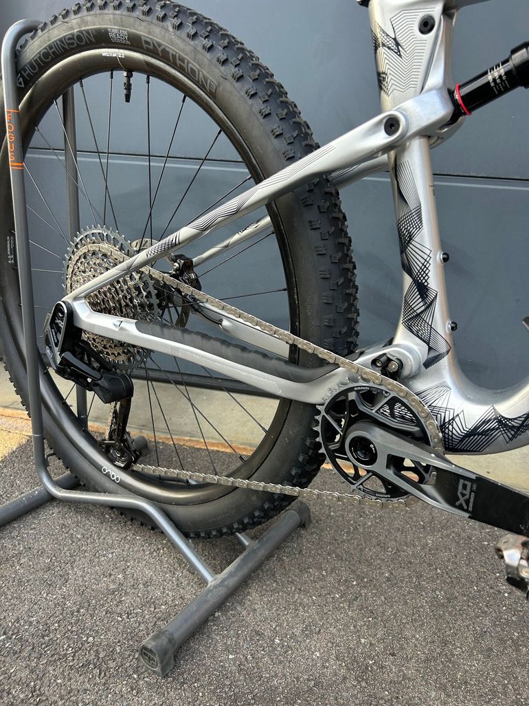 Used Orbea Oiz Sram Eagle Transmission X0 2025 Mountainbike, Grigio chiaro — image 5 of 5