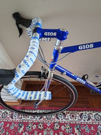 Used Gios Compact Shimano Dura Ace 2000 Road & Gravel, Blau — image 2 of 11