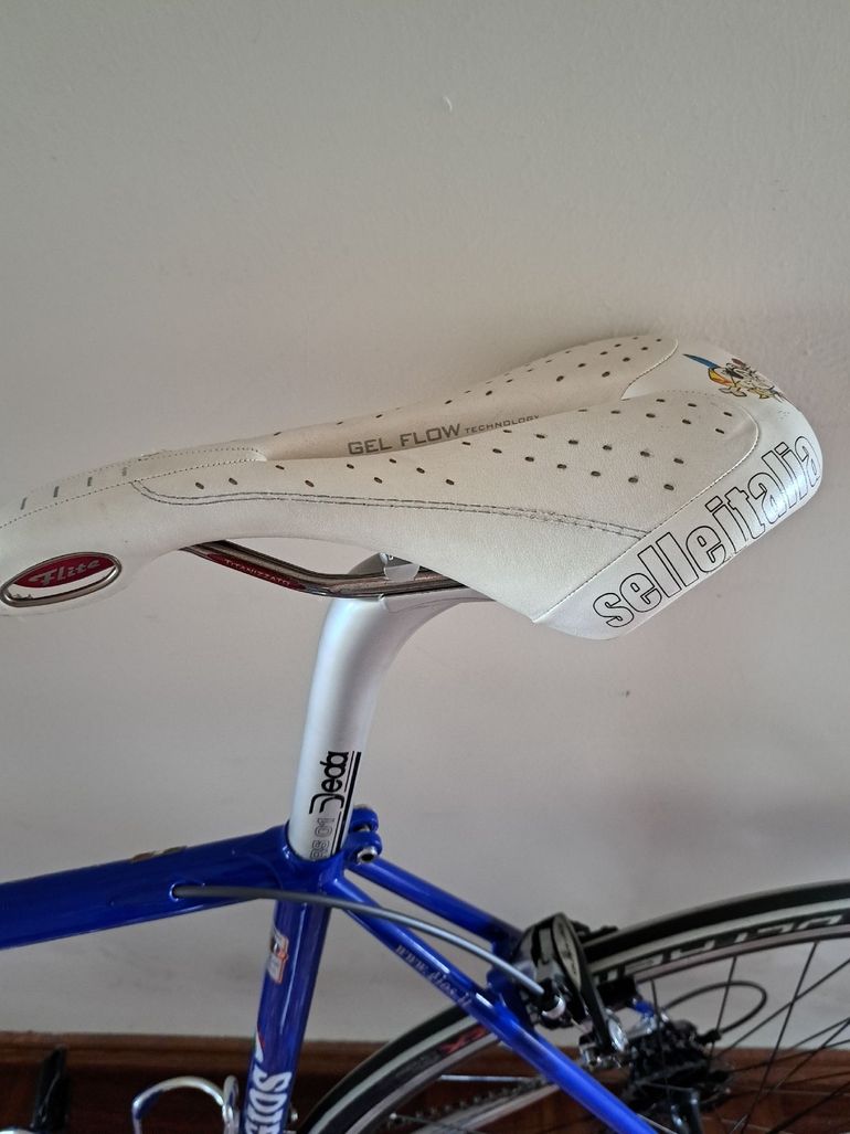 Used Gios Compact Shimano Dura Ace 2000 Road & Gravel, Blau — image 5 of 11