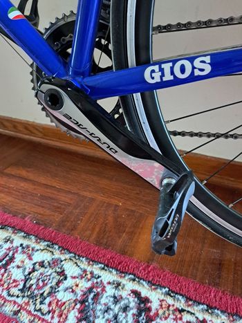 Used Gios Compact Shimano Dura Ace 2000 Road & Gravel, Blau — image 7 of 11
