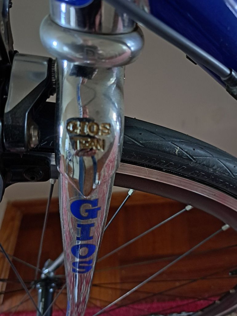 Used Gios Compact Shimano Dura Ace 2000 Road & Gravel, Blau — image 3 of 11