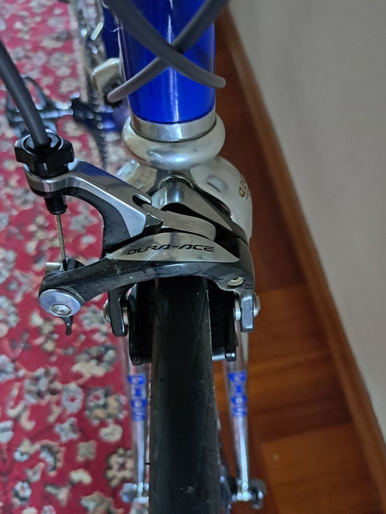 Used Gios Compact Shimano Dura Ace 2000 Road & Gravel, Blau — image 10 of 11