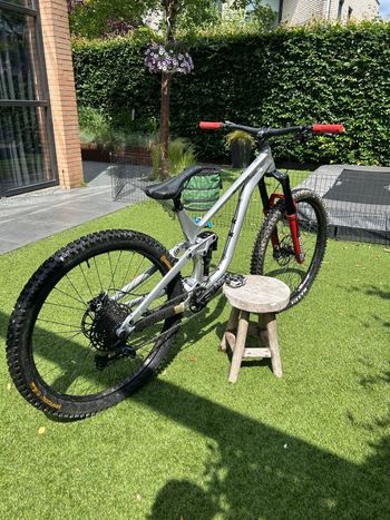 Used Kona Process 153 DL 29 2024 2024 Mountainbike, Light Gray, 29 — image 2 of 3