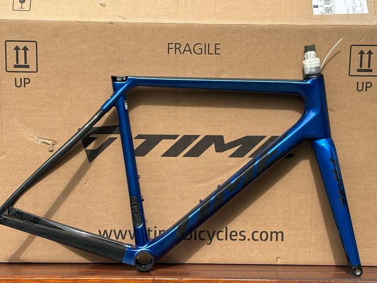 Used Time Time Custom Frameset 2025 Road & Gravel, Blue — image 1 of 17
