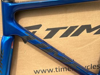 Used Time Time Custom Frameset 2025 Road & Gravel, Blue — image 9 of 17