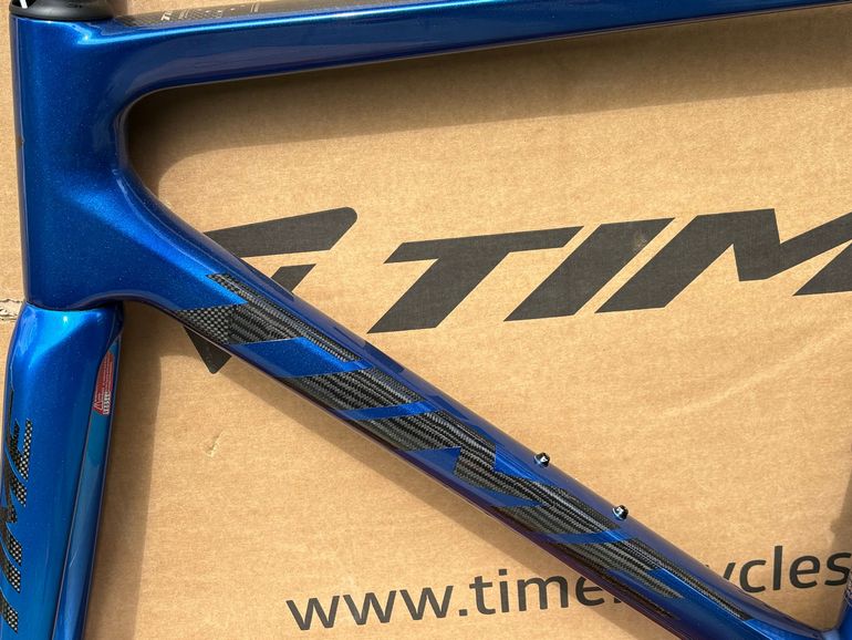 Used Time Time Custom Frameset 2025 Road & Gravel, Blue — image 9 of 17