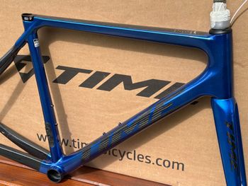 Used Time Time Custom Frameset 2025 Road & Gravel, Blue — image 2 of 17
