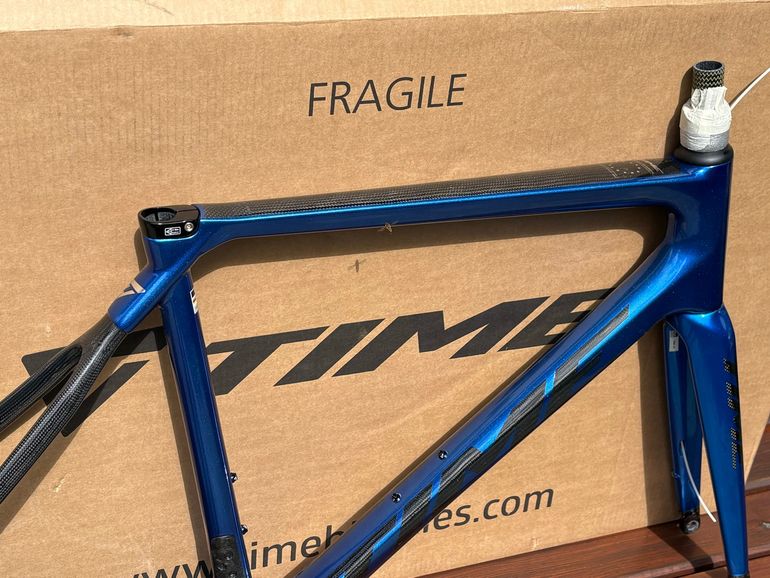 Used Time Time Custom Frameset 2025 Road & Gravel, Blue — image 3 of 17