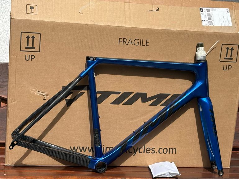 Used Time Time Custom Frameset 2025 Road & Gravel, Blue — image 7 of 17
