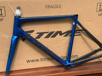 Used Time Time Custom Frameset 2025 Road & Gravel, Blue — image 6 of 17