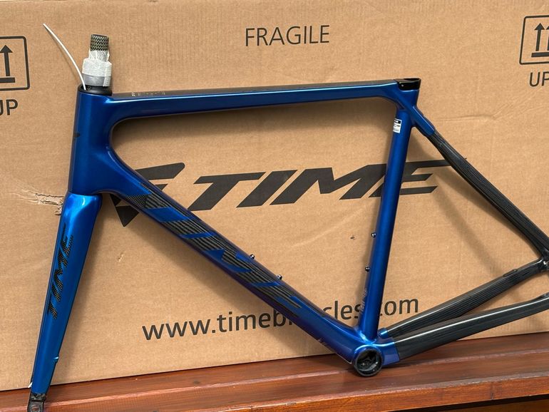 Used Time Time Custom Frameset 2025 Road & Gravel, Blue — image 6 of 17