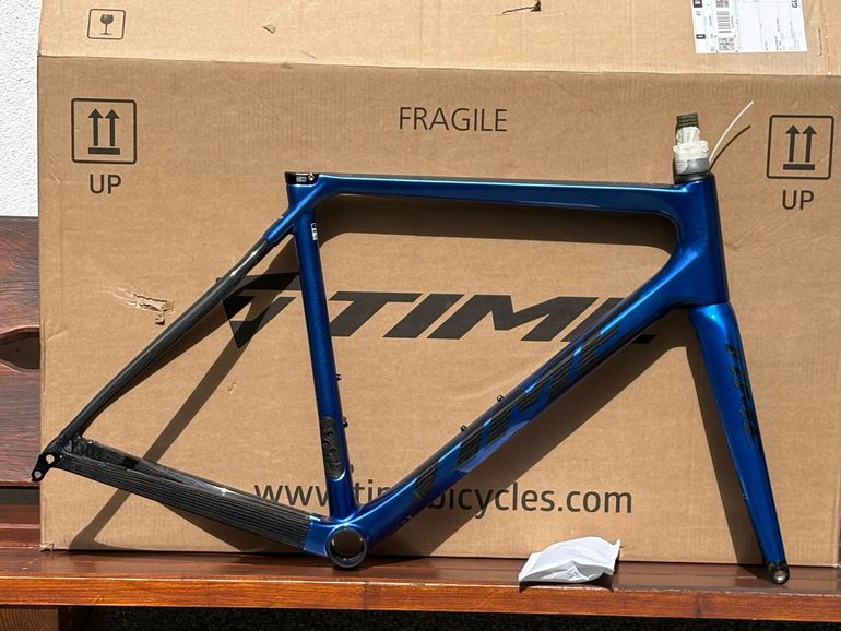 Used Time Time Custom Frameset 2025 Road & Gravel, Blue — image 4 of 17
