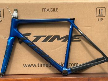 Used Time Time Custom Frameset 2025 Road & Gravel, Blue — image 8 of 17