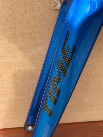 Used Time Time Custom Frameset 2025 Road & Gravel, Blue — image 10 of 17