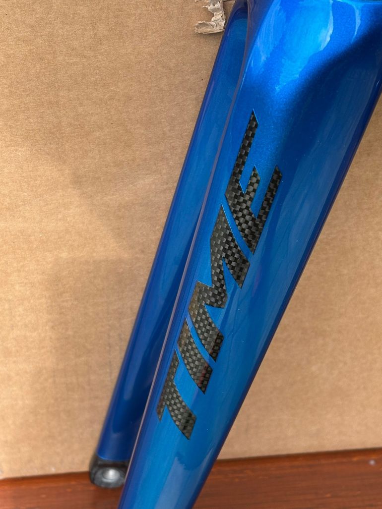Used Time Time Custom Frameset 2025 Road & Gravel, Blue — image 10 of 17