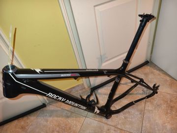 Used Rocky Mountain Vertex 970 RSL 2014 Frameset 2014 Mountainbike, Black, 29 — image 7 of 8