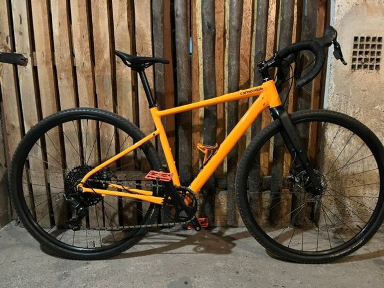 Used Cannondale Topstone 4 2023 Road & Gravel, Orange — image 1 of 12