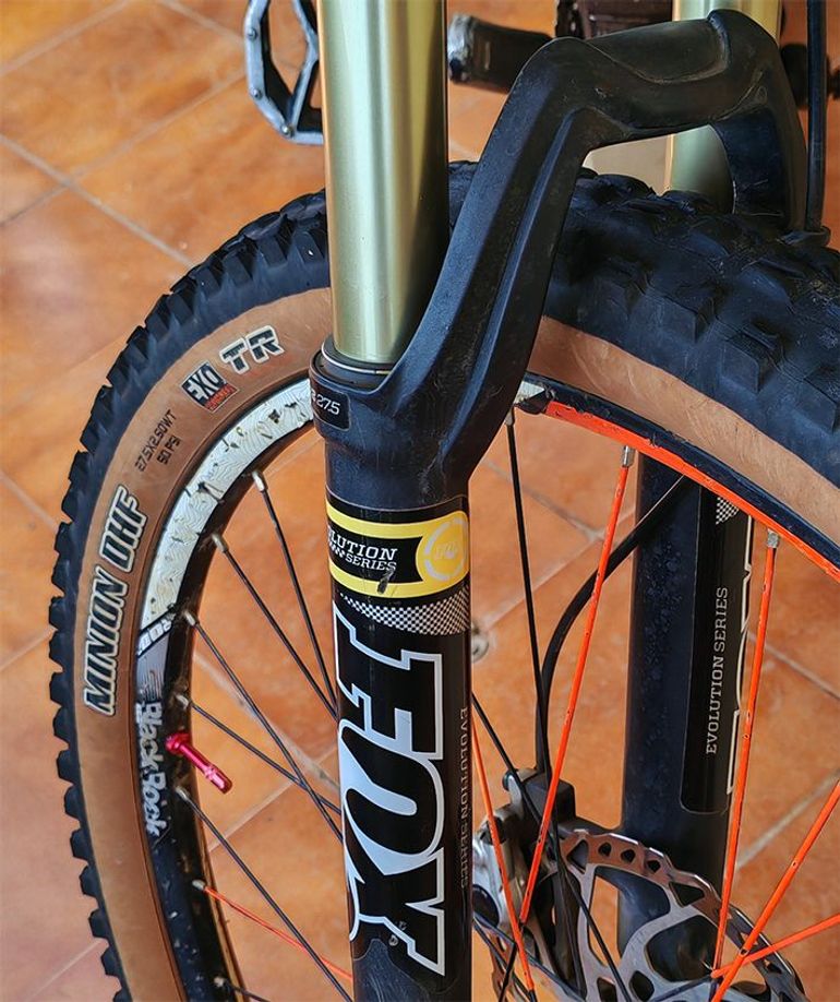 Used Haibike Allmtn RC 2015 Mountainbike, Hellgrau — image 3 of 4