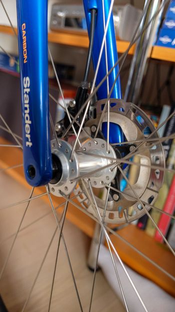 Used Standert Stichsäge Team Sram Rival 1 eTap AXS 2023 2023 Road & Gravel, Blau — image 7 of 20