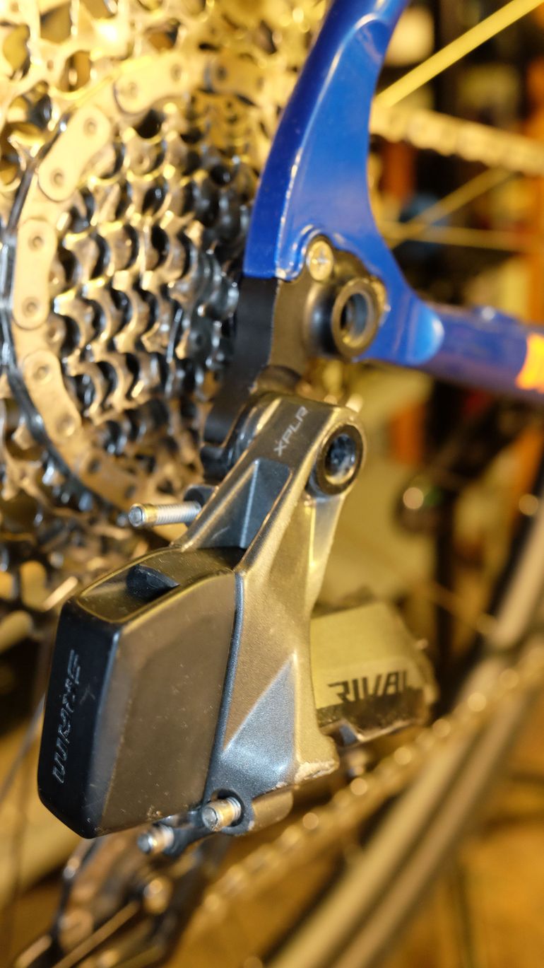 Used Standert Stichsäge Team Sram Rival 1 eTap AXS 2023 2023 Road & Gravel, Blau — image 14 of 20