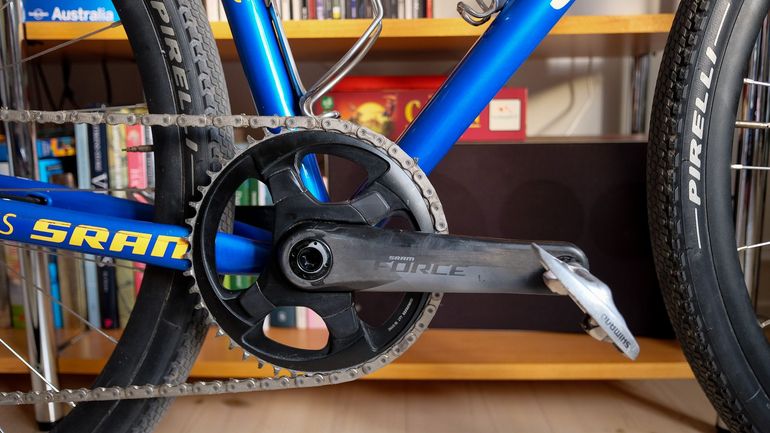 Used Standert Stichsäge Team Sram Rival 1 eTap AXS 2023 2023 Road & Gravel, Blau — image 3 of 20
