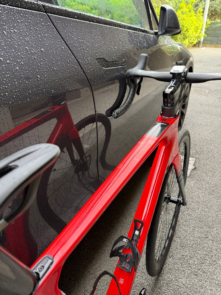 Used Cipollini Bond SRAM Rival eTap AXS 2024 Road & Gravel, Rot — image 16 of 17