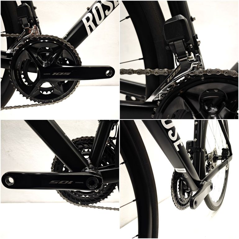 Used Rose Reveal Shimano 105 Di2 2026 Road & Gravel, Black — image 8 of 12