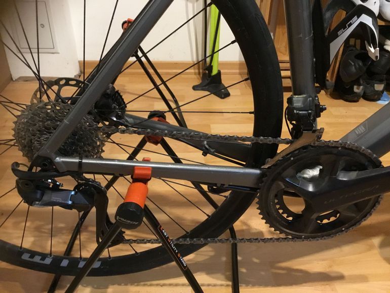 Used Rose Rose ProSL Disc Mit UltegraDI2 Schaltwerk Elektrisch 2-12 Fach 2025 Road & Gravel, Light Gray — image 3 of 4