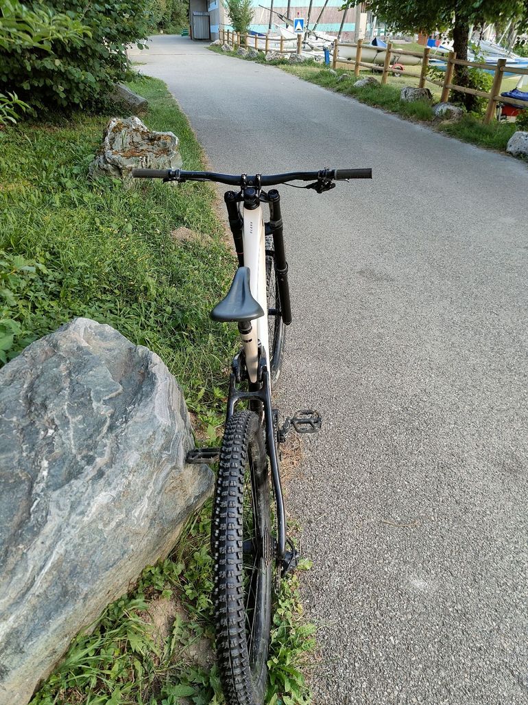 Used Giant Glory Advanced 2024 2024 Mountainbike, Light Gray, 29, 27.5 — image 6 of 7
