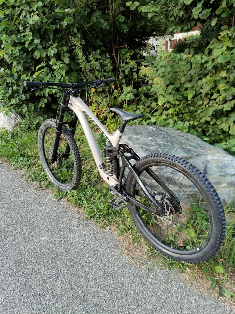 Used Giant Glory Advanced 2024 2024 Mountainbike, Light Gray, 29, 27.5 — image 2 of 7