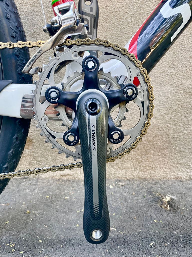 Used Specialized S-Works Stumpjumper Carbon HT 2010 2010 Mountainbike, Weiß, 26 — image 5 of 17