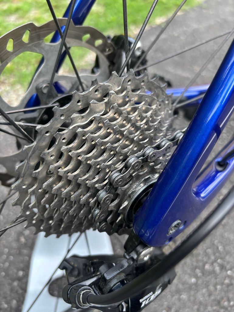 Used Trek Émonda SL 5 2023 2023 Road & Gravel, Blau — image 3 of 6