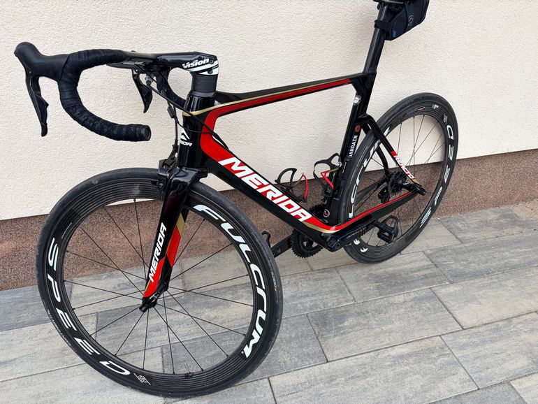 Used Merida Reacto Shimano Dura Ace Di2 2019 Road & Gravel, Black — image 10 of 11