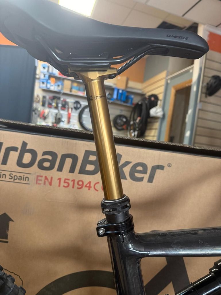 Used Orbea E-BIKE ORBEA RISE CARBON TALLA S/M 2024 Mountainbike, Schwarz — image 5 of 7
