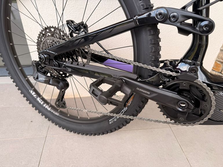 Used ROCKRIDER E-MTB E-Feel Shimano CUES Di2 2026 Mountainbike, Black — image 3 of 12