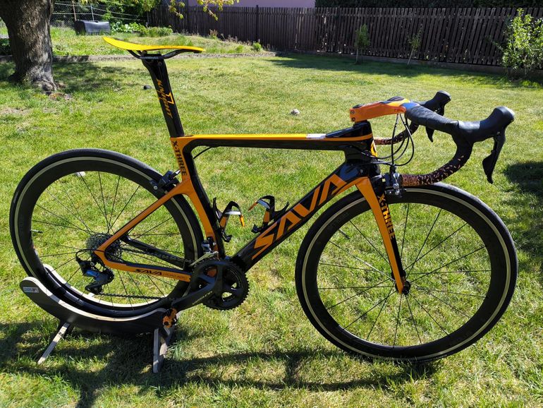 Used SAVA Sava X-three 2021 Road & Gravel, Orange — image 2 of 6