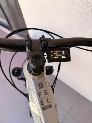 Used ROCKRIDER E-MTB E-Feel Shimano CUES 2024 Mountainbike, Light Gray — image 10 of 10
