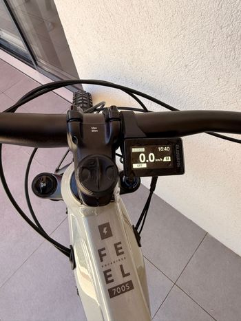 Used ROCKRIDER E-MTB E-Feel Shimano CUES 2024 Mountainbike, Light Gray — image 9 of 10